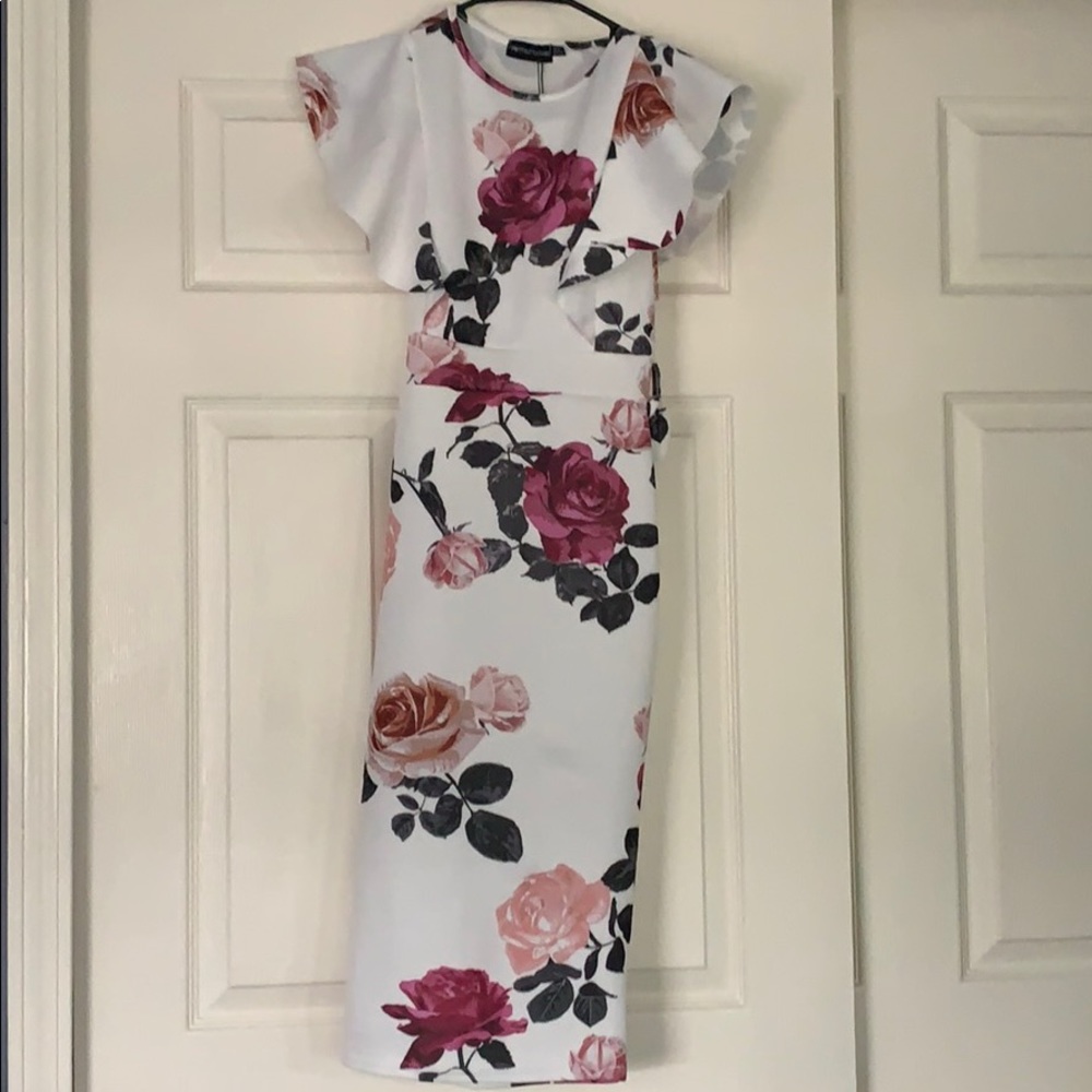 Floral White dress